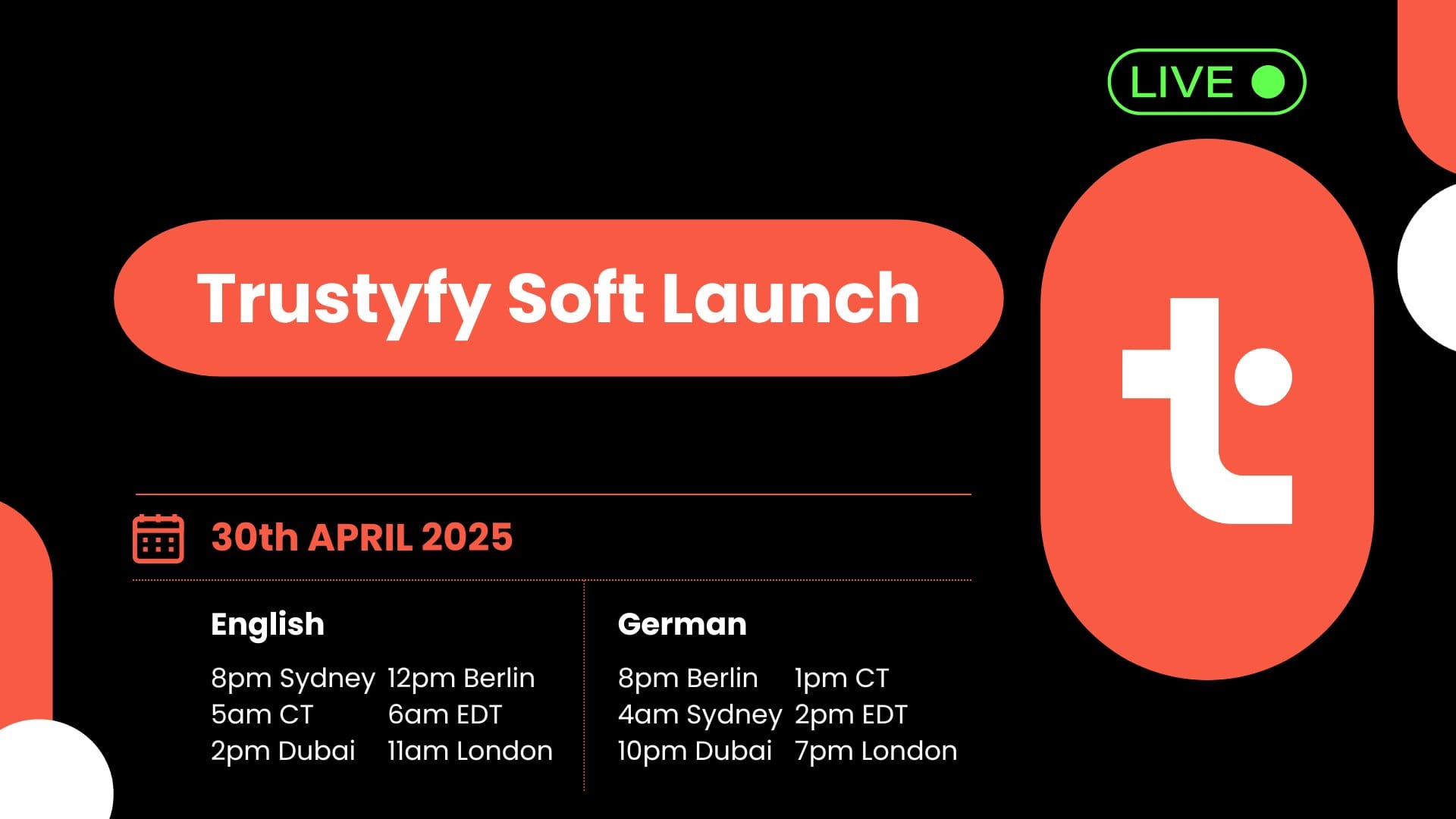 Trustyfy Soft Launch Call – 30th April 2025 (English)
