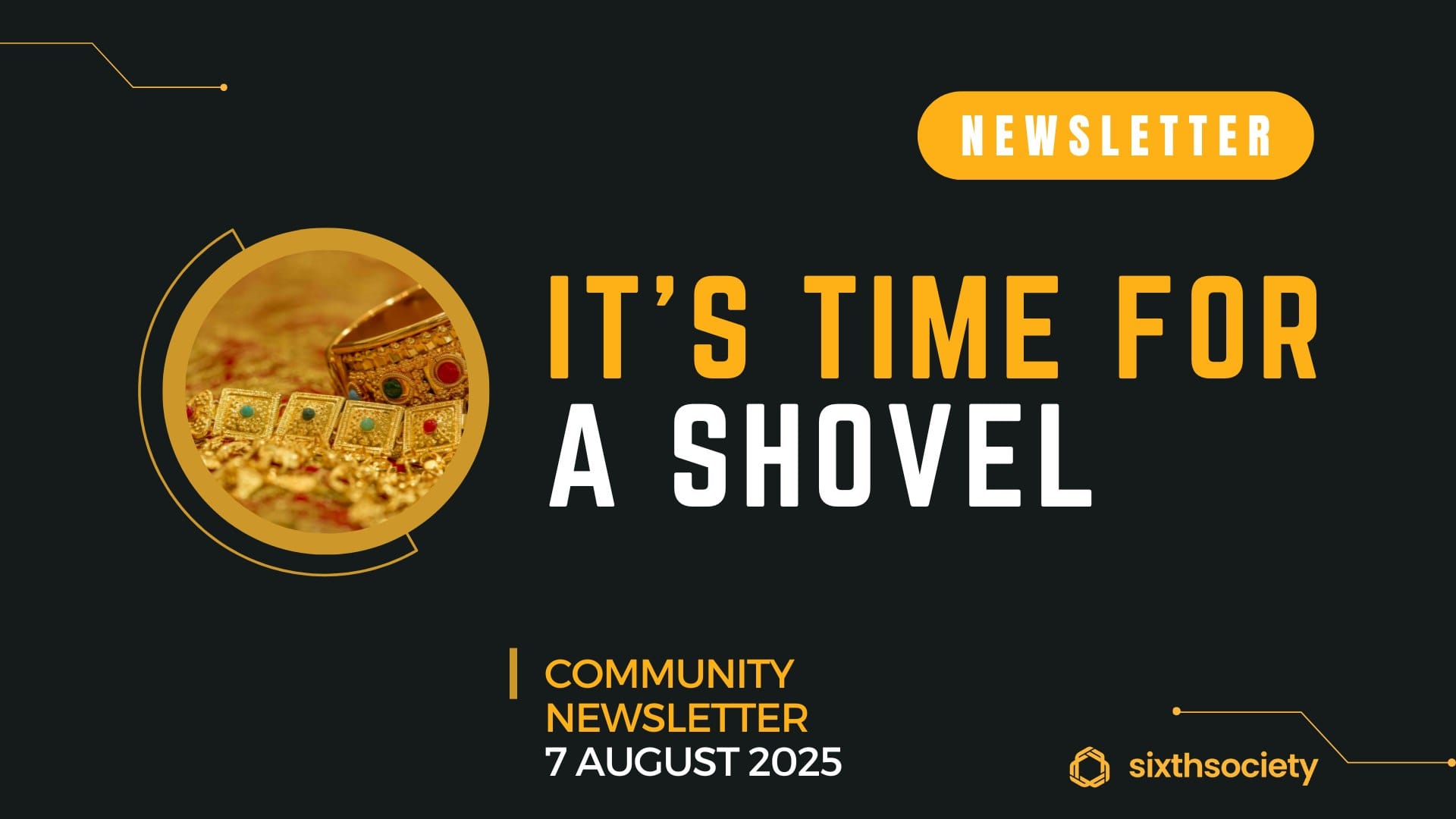 It’s time for a shovel